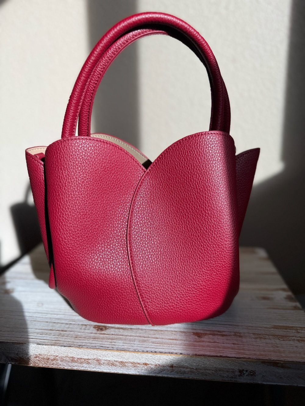Melie Bianco Tulip Top-Handle Crossbody Tote, Anthropology